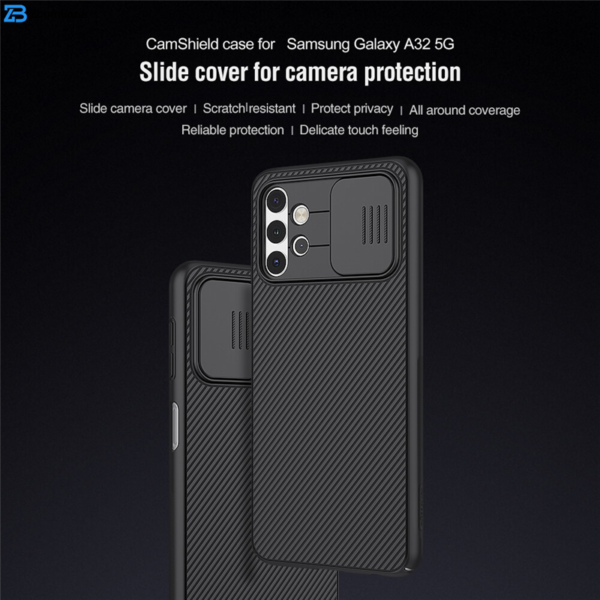 کاور نیلکین مدل CamShild مناسب برای گوشی موبایل سامسونگ Galaxy A32 5G / M32 5G