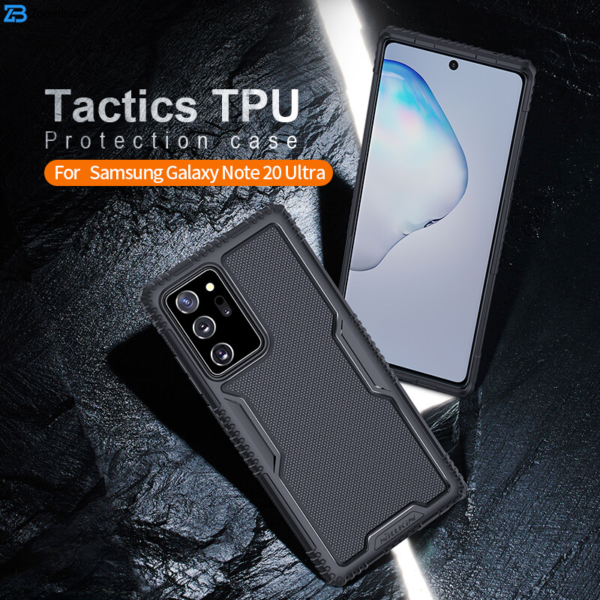 کاور نیلکین مدل Tactics TPU مناسب برای گوشی موبایل سامسونگ Galaxy Note 20 Ultra