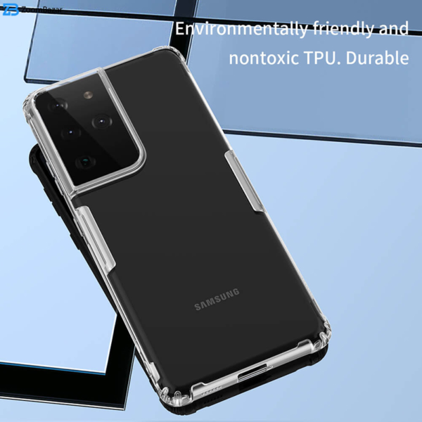 کاور نیلکین مدل Nature مناسب برای گوشی موبایل سامسونگ Galaxy S21 Ultra