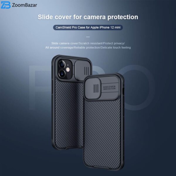 کاور نیلکین مدل CamShield Pro مناسب برای گوشی موبایل اپل iPhone 12 mini