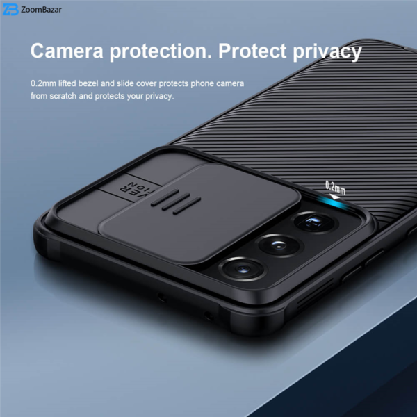 کاور نیلکین مدل CamSHield Pro مناسب برای گوشی موبایل سامسونگ Galaxy S21 Ultra