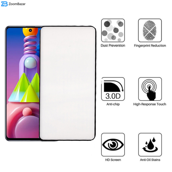 محافظ صفحه نمایش مات بوف مدل Fm33 مناسب برای گوشی موبایل سامسونگ Galaxy M51