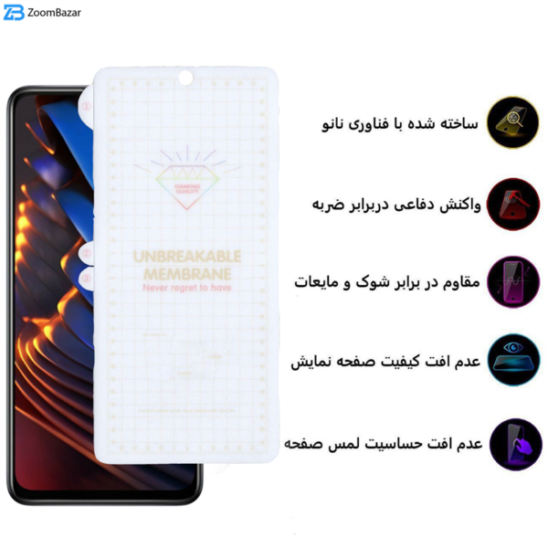 محافظ صفحه نمایش بوف مدل Hg15 مناسب برای گوشی موبایل شیائومی Poco X3 Gt/X3/X3 Pro/X3 Nfc