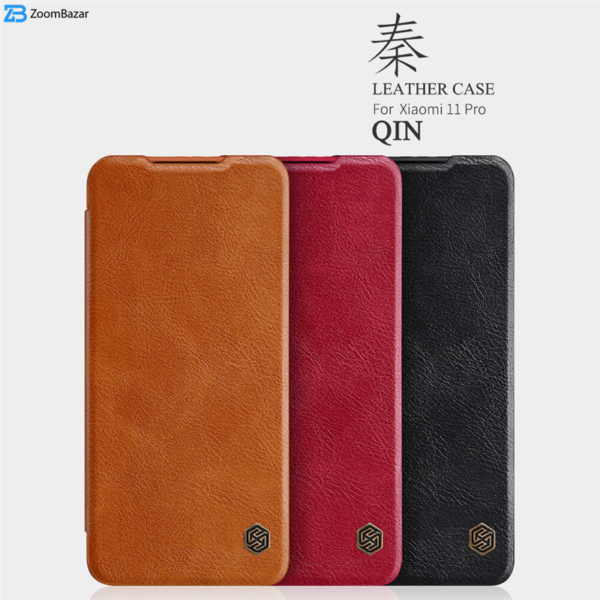 کیف کلاسوری نیلکین مدل QIN مناسب برای گوشی موبایل شیائومی Mi 11 Pro