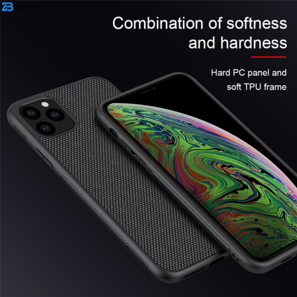 کاور نیلکین مدل Textured مناسب برای گوشی موبایل اپل iPhone 11 Pro max