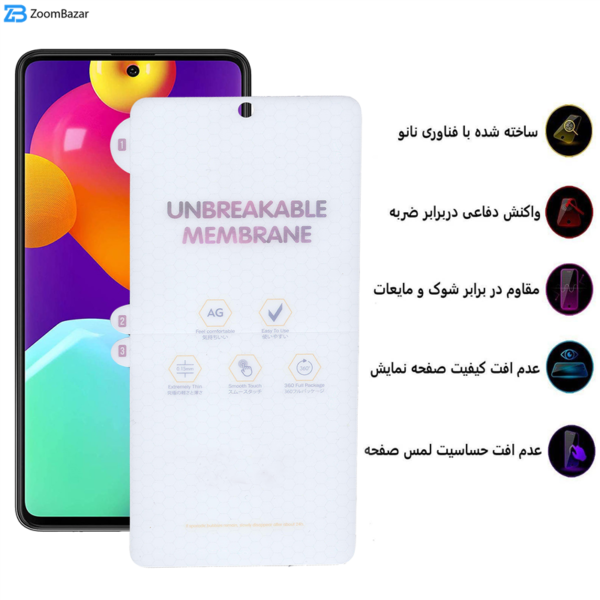 محافظ صفحه نمایش مات بوف مدل HgM15 مناسب برای گوشی موبایل سامسونگ Galaxy F62 / M62 /A81/A91