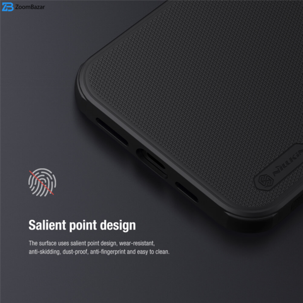 کاور نیلکین مدل Frosted Shield Pro مناسب برای گوشی موبایل اپل Iphone 13 Pro