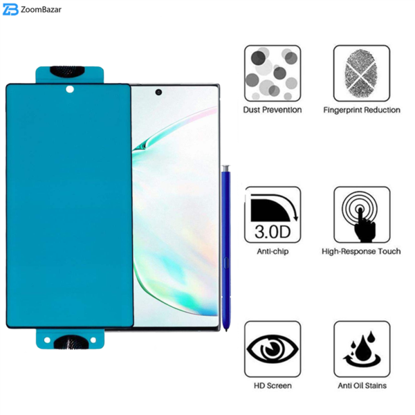 محافظ صفحه نمایش بوف مدل Slc02 مناسب برای گوشی موبایل سامسونگ Galaxy Note 10