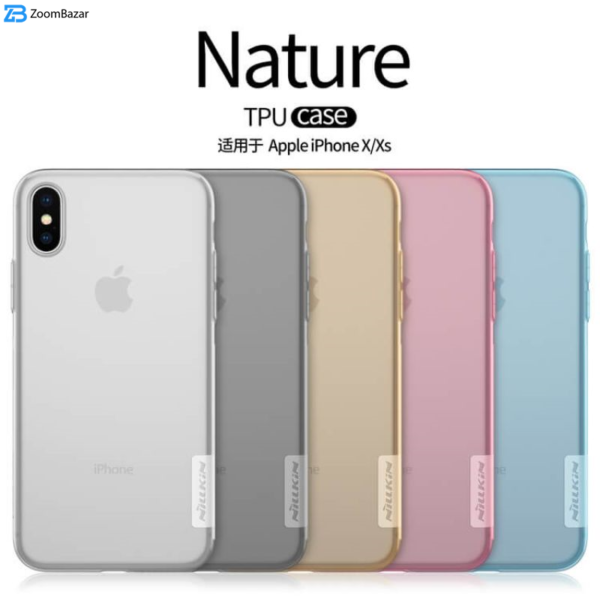 کاور نیلکین مدل Nature مناسب برای گوشی موبایل اپل iPhone XS/ X