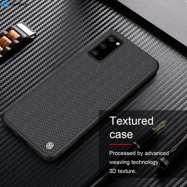 کاور نیلکین مدل Textured مناسب برای گوشی موبایل سامسونگ Galaxy S20