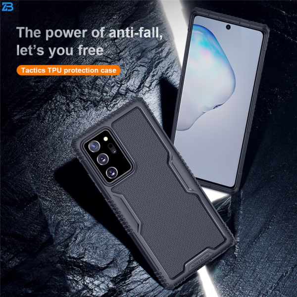 کاور نیلکین مدل Tactics TPU مناسب برای گوشی موبایل سامسونگ Galaxy Note 20 Ultra