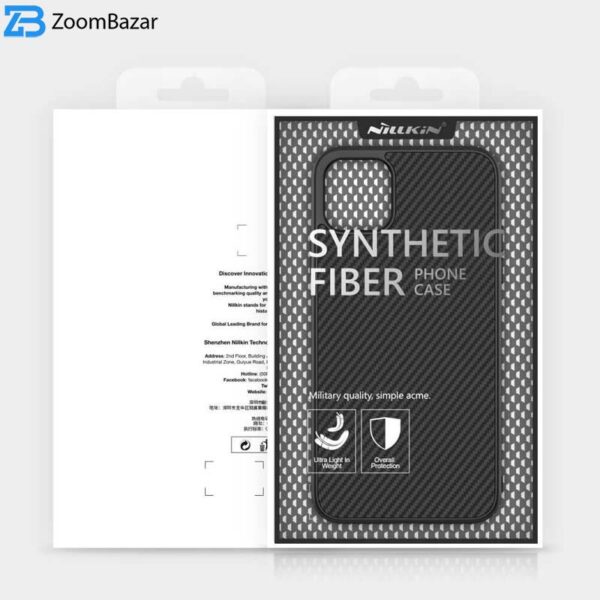 کاور نیلکین مدل SYNTHETIC FIBER مناسب برای گوشی موبایل اپل iPhone 11 Pro Max