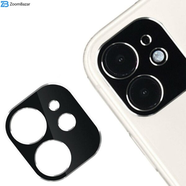 محافظ لنز دوربین بوف مدل 3D مناسب برای گوشی موبایل اپل Iphone 11
