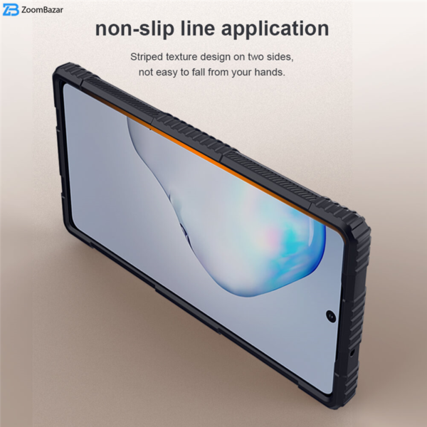 کاور نیلکین مدل Tactics TPU مناسب برای گوشی موبایل سامسونگ Galaxy Note 20 Ultra