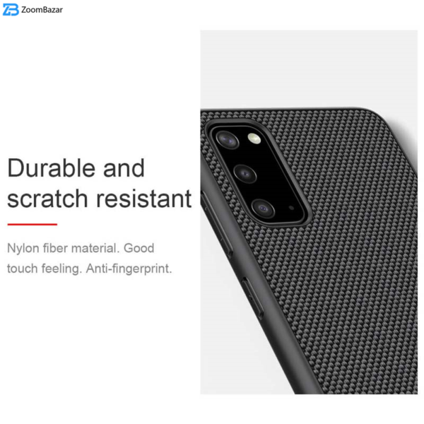 کاور نیلکین مدل Textured مناسب برای گوشی موبایل سامسونگ Galaxy S20