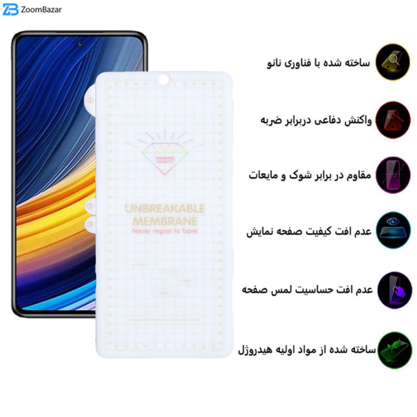 محافظ صفحه نمایش بوف مدل Hg15 مناسب برای گوشی موبایل شیائومی Mi Poco X3 Pro