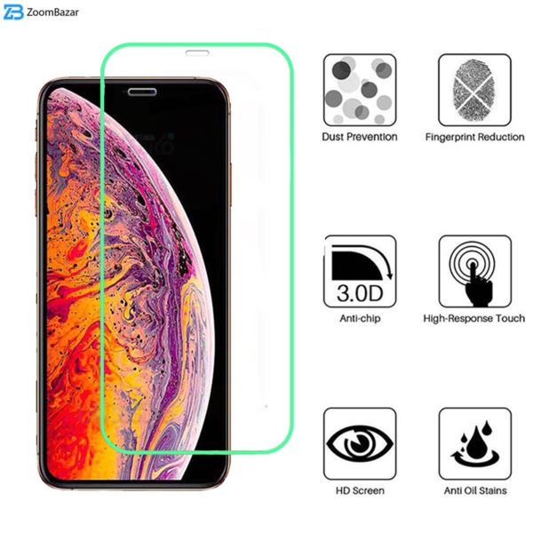 محافظ صفحه نمایش بوف مدل Neon مناسب برای گوشی موبایل اپل Iphone 11 Pro / Iphone X / Iphone XS