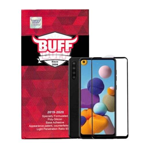 محافظ صفحه نمایش 5D بوف مدل F33 مناسب برای گوشی موبایل سامسونگ Galaxy A21