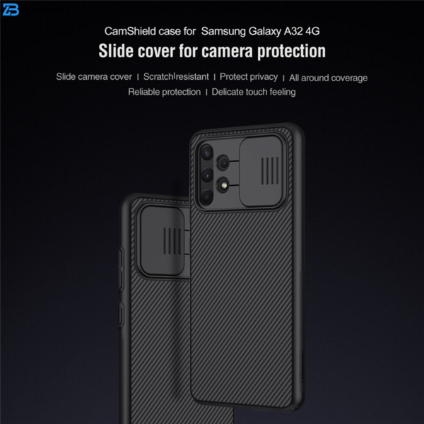 کاور نیلکین مدل CamShield مناسب برای گوشی موبایل سامسونگ Galaxy A32 4G