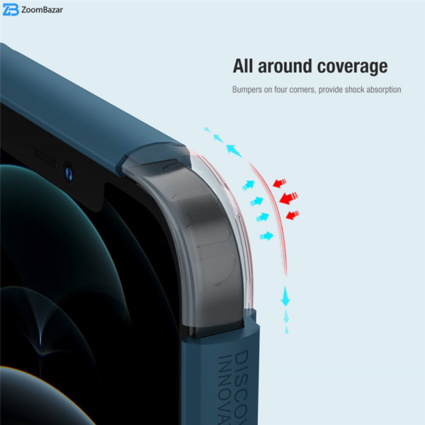 کاور نیلکین مدل Super Frosted Shield Pro مناسب برای گوشی موبایل اپل IPhone 13 Pro Max