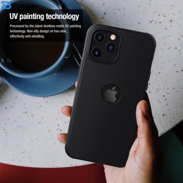 کاور نیلکین مدل Frosted Shield Pro Magnetic مناسب برای گوشی موبایل اپل iPhone 12 Pro Max