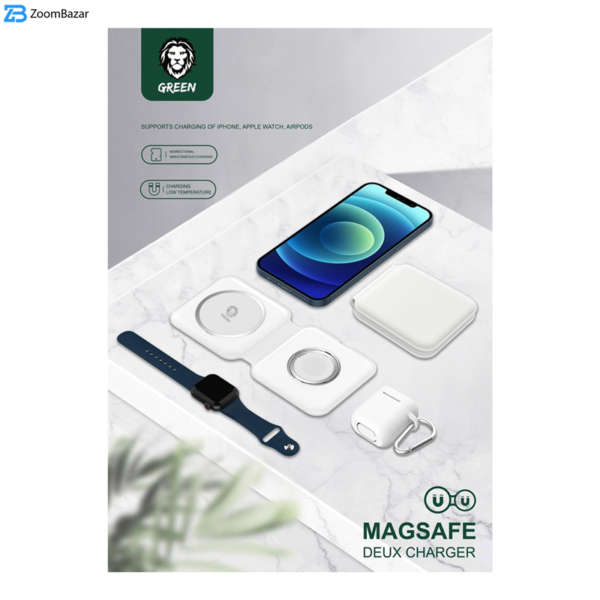 شارژر بی سیم گرین مدل MAGSAFE