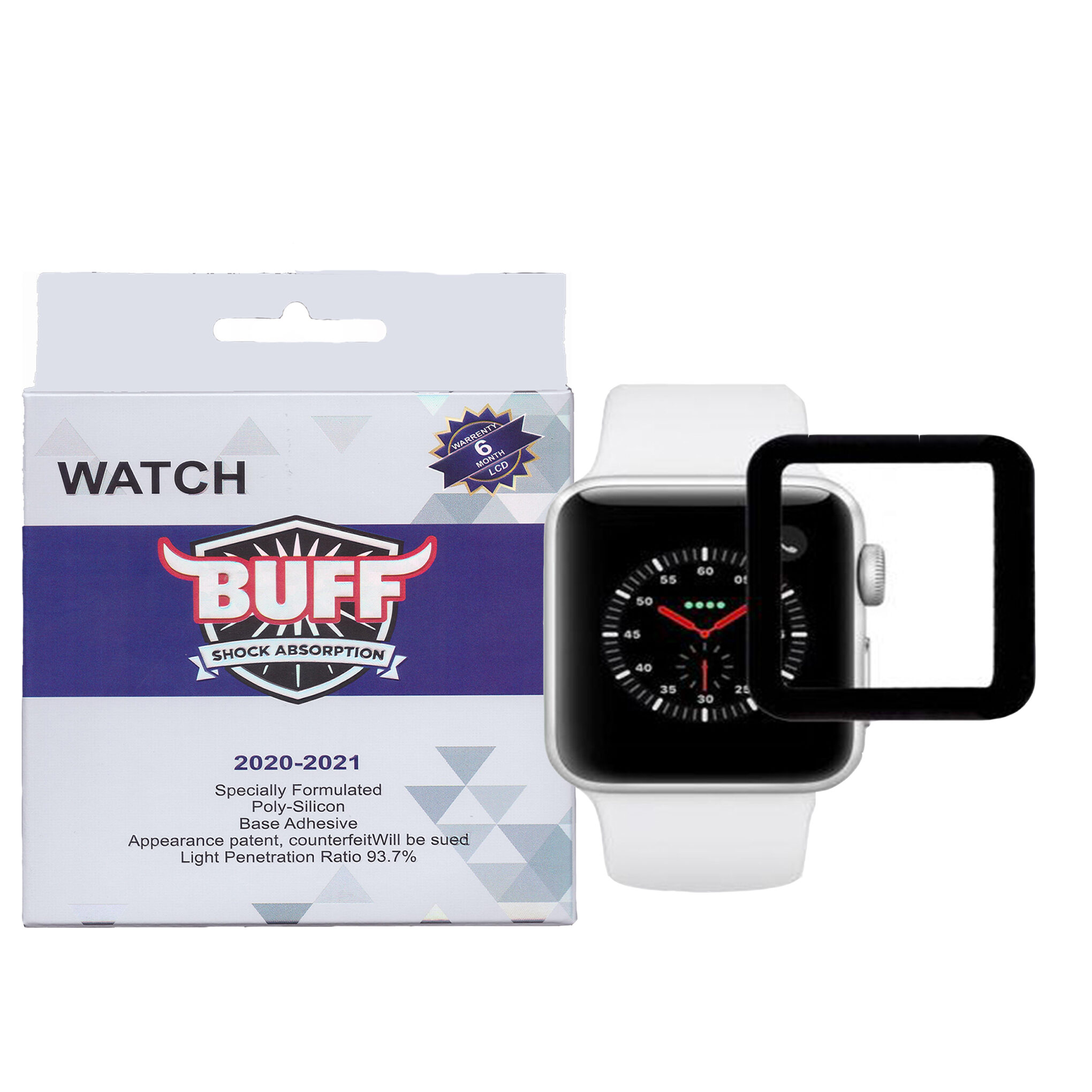 محافظ صفحه نمایش بوف مدل Fg33 مناسب برای اپل واچ 42 میلی متری