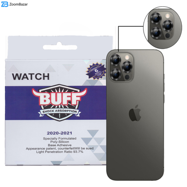 محافظ لنز دوربین بوف مدل CLRfilm مناسب برای گوشی موبایل اپل iphone 13 Pro Max