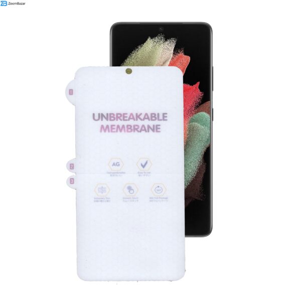 محافظ صفحه نمایش مات بوف مدل Hgm15 مناسب برای گوشی موبایل سامسونگ Galaxy S21 Ultra