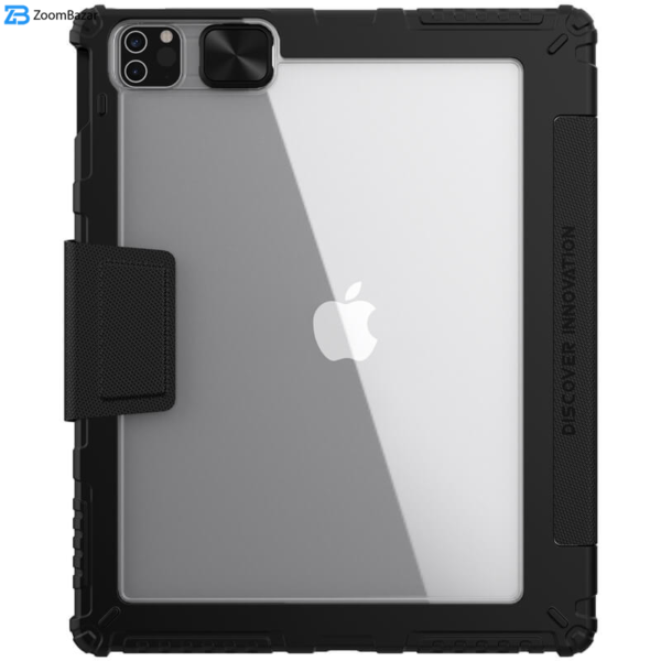 کیف کلاسوری نیلکین مدل Camshield Bumper Leather مناسب برای تبلت اپل iPad Pro 12.9 2020 / iPad Pro 12.9 2021