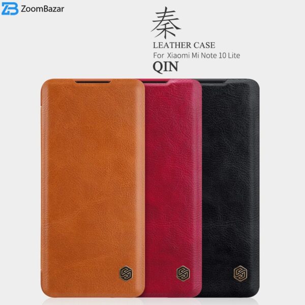 کیف کلاسوری نیلکین مدل Qin مناسب برای گوشی موبایل شیائومی Mi Note 10 Lite