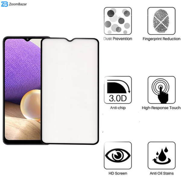 محافظ صفحه نمایش سرامیکی بوف مدل CF9 مناسب برای گوشی موبایل سامسونگ Galaxy A32 4G