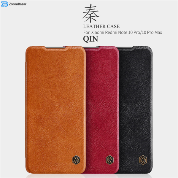 کاور نیلکین مدل Qin مناسب برای گوشی موبایل شیائومی Redmi Note 10 Pro 4G, Redmi Note 10 Pro Max