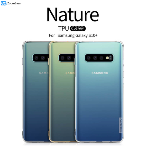 کاور نیلکین مدل Nature مناسب برای گوشی موبایل سامسونگ Galaxy S10 Plus