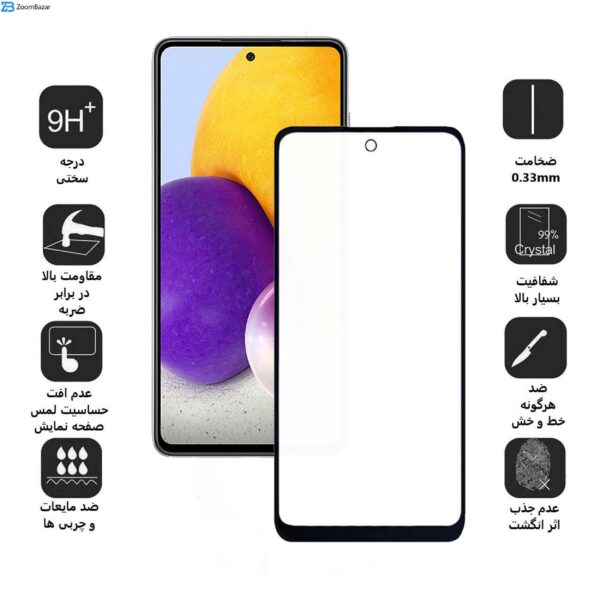 محافظ صفحه نمایش مات بوف مدل Fm33 مناسب برای گوشی موبایل سامسونگ Galaxy A72 / A71 / S10 Lite / M51 / Note 10 Lite