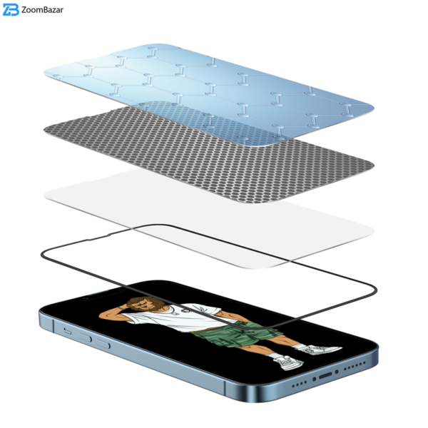 محافظ صفحه نمایش گرین مدل Silicone-Plus مناسب برای گوشی موبایل اپل iPhone 13 Pro Max