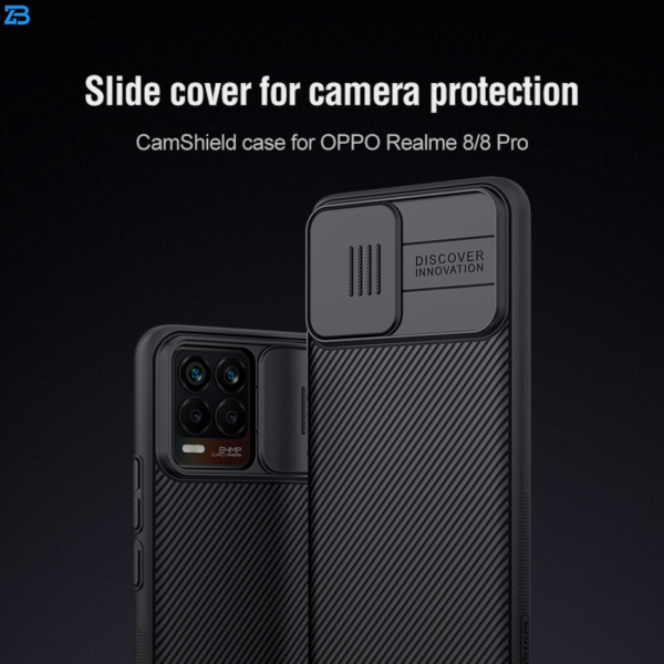 کاور نیلکین مدل CamShield Pro مناسب برای گوشی موبایل ریلمی 8 / 8 Pro