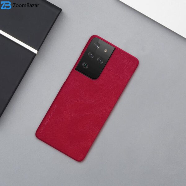 کیف کلاسوری نیلکین مدل Qin مناسب برای گوشی موبایل سامسونگ Galaxy S21 Ultra