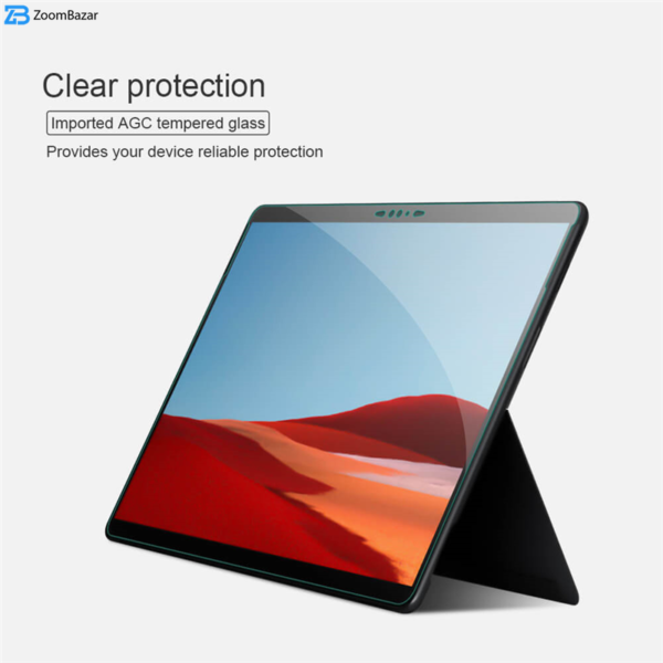 محافظ صفحه نمایش نیلکین مدل H Plus مناسب برای تبلت مایکروسافت Surface Pro X