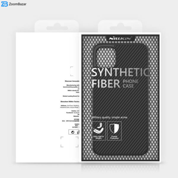 کاور نیلکین مدل SYNTHETIC FIBER مناسب برای گوشی موبایل اپل iPhone 11 Pro