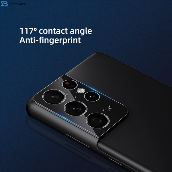 محافظ لنز دوربین نیلکین مدل InvisiFilm مناسب برای گوشی موبایل سامسونگ Galaxy s21 ultra