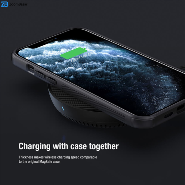 کاور نیلکین مدل Frosted Shield Pro Magnetic مناسب برای گوشی موبایل اپل iPhone 13 Pro
