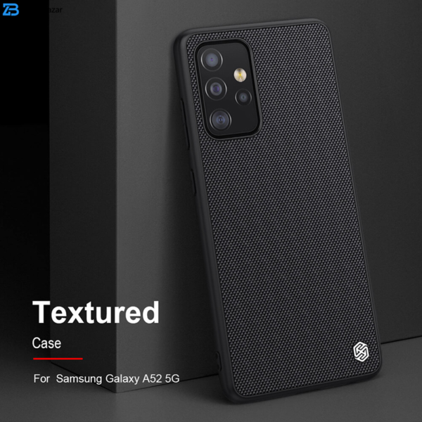 کاور نیلکین مدل Textured Nylon Fiber مناسب برای گوشی موبایل سامسونگ Galaxy A52