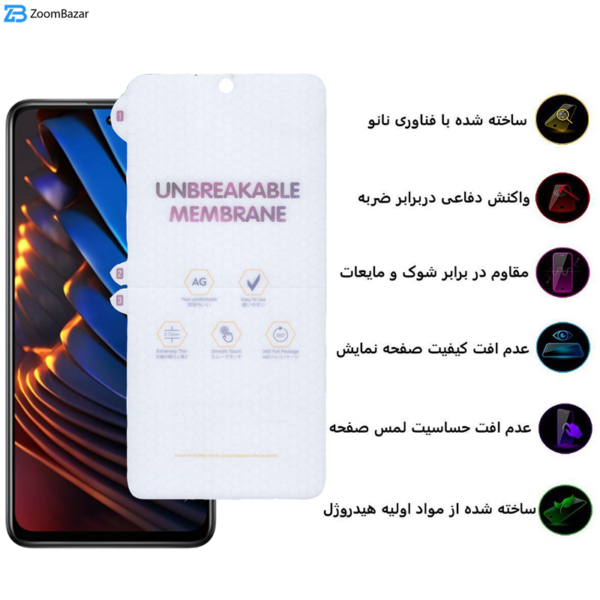 محافظ صفحه نمایش مات بوف مدل HgM15 مناسب برای گوشی موبایل شیائومی Poco X3 Gt/X3/X3 Pro/X3 Nfc