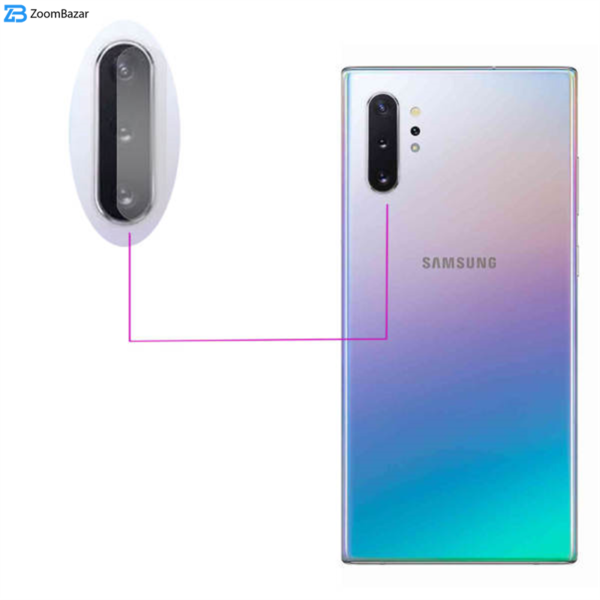 محافظ لنز دوربین بوف مدل Slc مناسب برای گوشی موبایل سامسونگ Galaxy Note10 plus