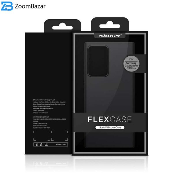 کاور نیلکین مدل Flex مناسب برای گوشی موبایل سامسونگ Galaxy Note 20 Ultra