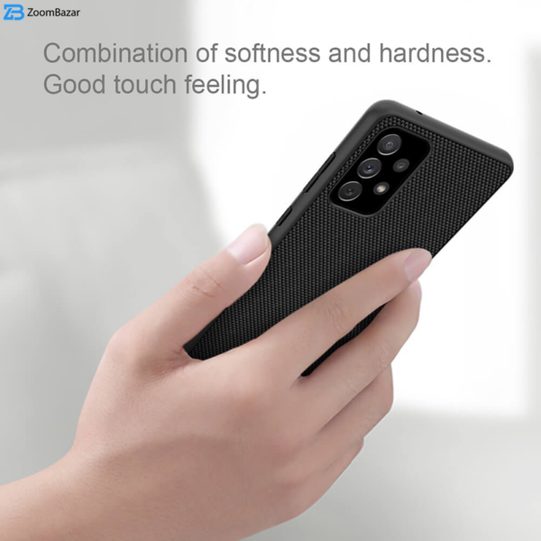 کاور نیلکین مدل Textured Nylon Fiber مناسب برای گوشی موبایل سامسونگ Galaxy A72 5G / 4G