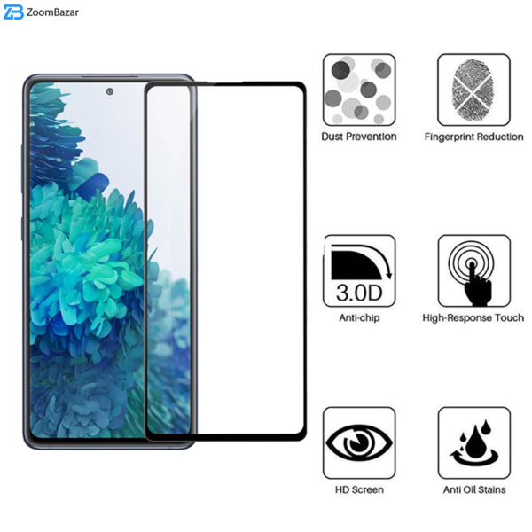 محافظ صفحه نمایش 5D بوف مدل F33 مناسب برای گوشی موبایل سامسونگ Galaxy S21 FE