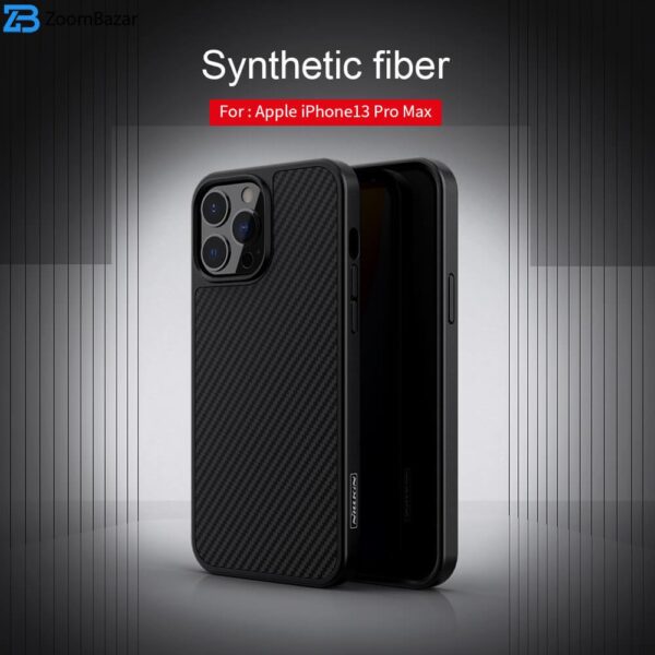 کاور نیلکین مدل Synthetic fiber مناسب برای گوشی موبایل اپل iPhone 13 Promax