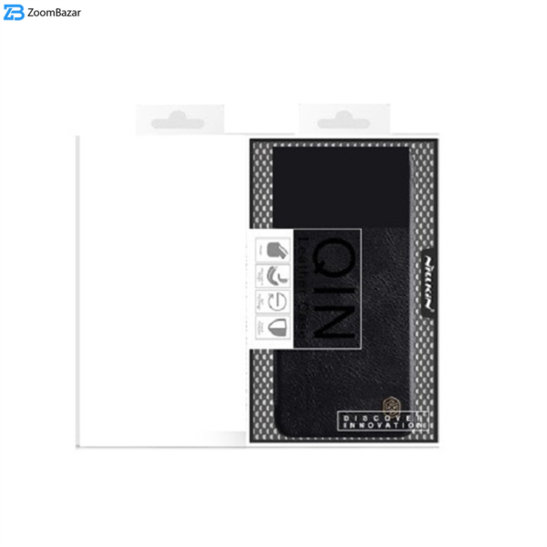کیف کلاسوری نیلکین مدل QIN-NT10PLP-N1P مناسب برای گوشی موبایل سامسونگ GALAXY NOTE 10 PLUS